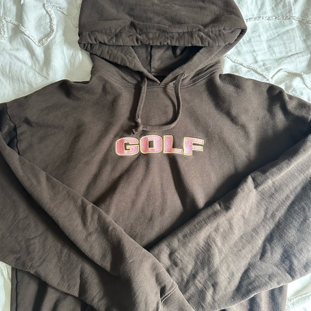 Golf Wang brown hoodie